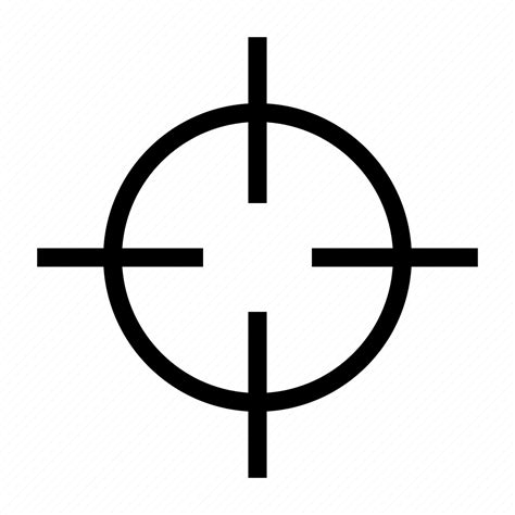 Aim, crosshair, shoot, target, targeting icon - Download on Iconfinder