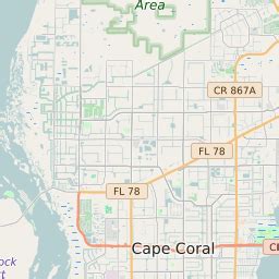 Cape Coral Zip Code Map - Zip Code Map