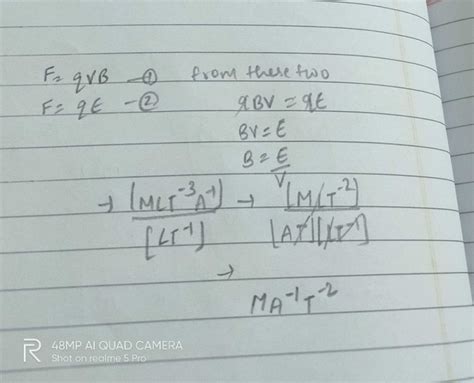 The dimensional formula of magnetic induction isa)MT-1A-1b)MT-2A-1c)MTA ...