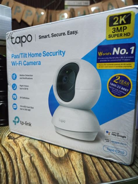 Tapo CCTV wifi 2k resolution, Furniture & Home Living, Security & Locks, Security Systems & CCTV ...