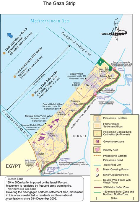 This detailed map of Gaza helps explain the conflict - Vox