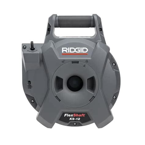 RIDGID K9-12 FlexShaft Wall-to-Wall Drain Cleaner, 1/4 in. x 30 ft. Cleans 1-1/4 in. to 2 in ...