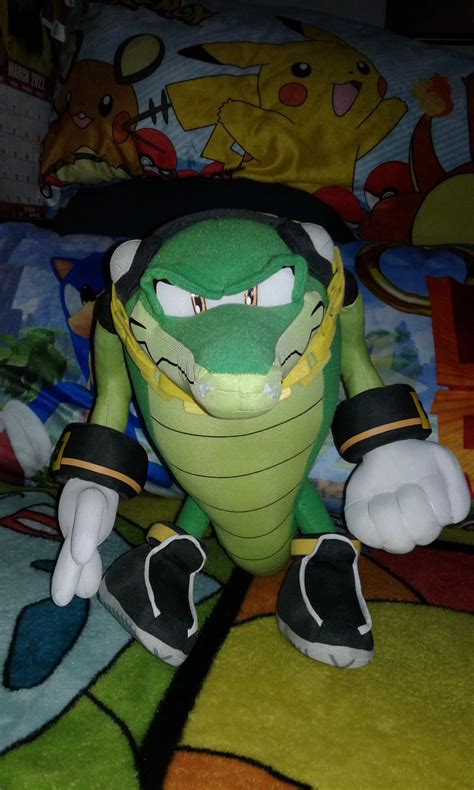 Vector the crocodile plush by KurtisDefender on DeviantArt