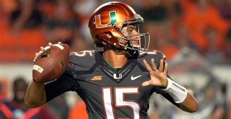 Miami Hurricanes Best Quarterbacks Since Ken Dorsey