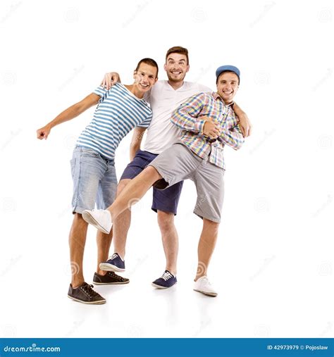 Group of young men stock image. Image of three, together - 42973979