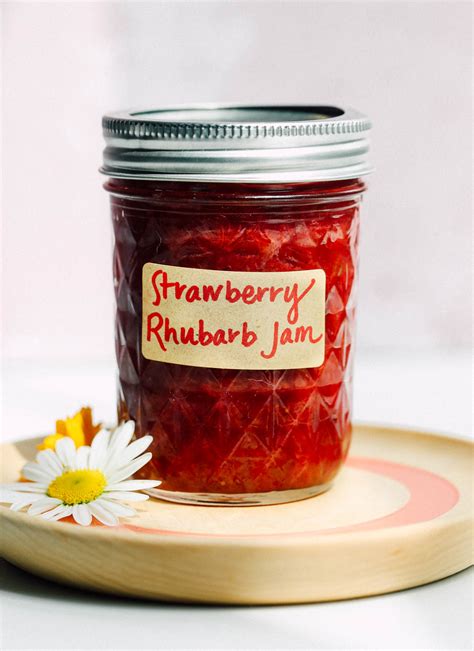 Strawberry Rhubarb Jam (for canning!) • Heartbeet Kitchen