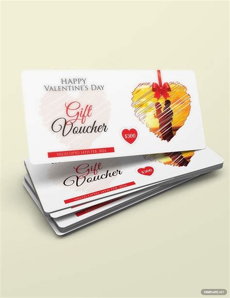 Valentine's Day Gift Coupon Template in Publisher, Pages, PSD, Word, Outlook - Download ...