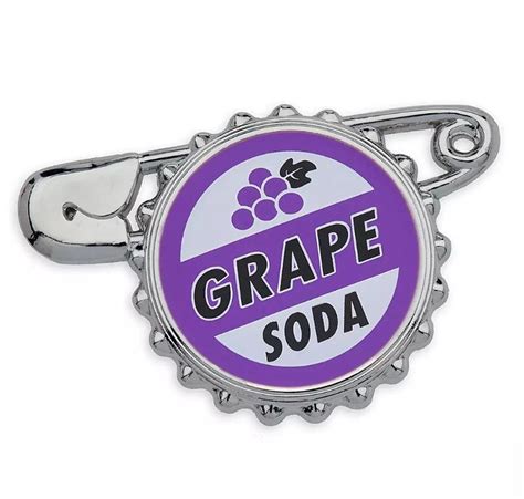 32245 - Grape Soda Bottlecap - Pixar's Up - Disney Store US Disney Pin