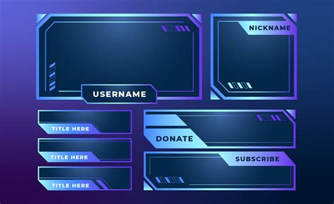 Stream Overlay Designs :: Behance