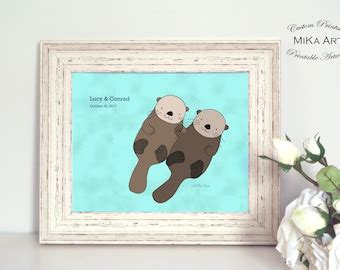 You're My Significant Otter Art Print Funny Print Animal Art Pun Love ...