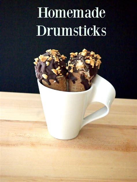 Homemade Drumsticks #SundaySupper - Pies and Plots