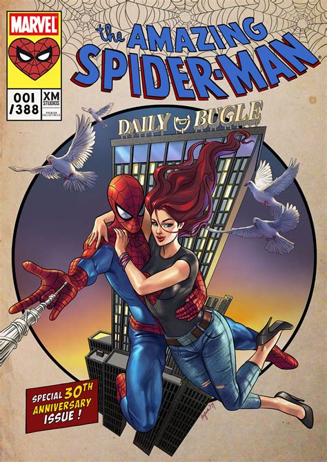 Spiderman Mary Jane Watson Comic