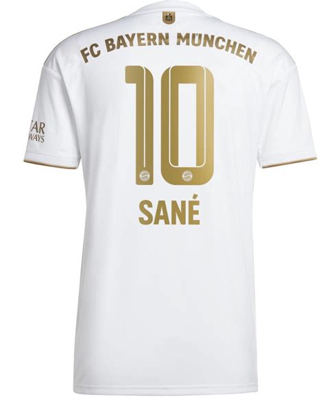 White and Gold Bayern Munich Away Kit 2022-23 | New Adidas Bayern ...