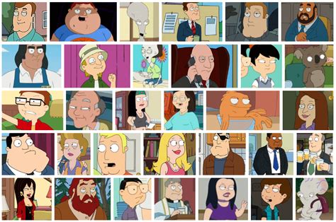 Real Life American Dad Characters