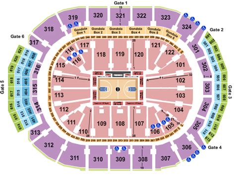 Scotiabank Arena Seating Chart + Rows, Seat Numbers and Club Seats