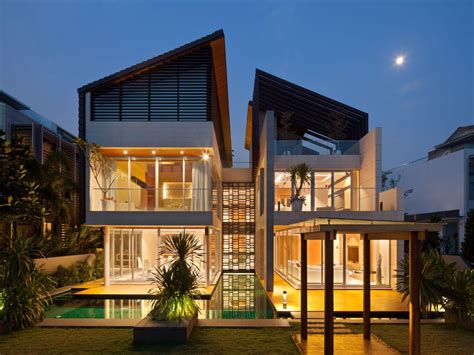 Villa@Sentosa Cove | Awp Architects Exterior Design, House Exterior, Langkawi, Pool Houses ...