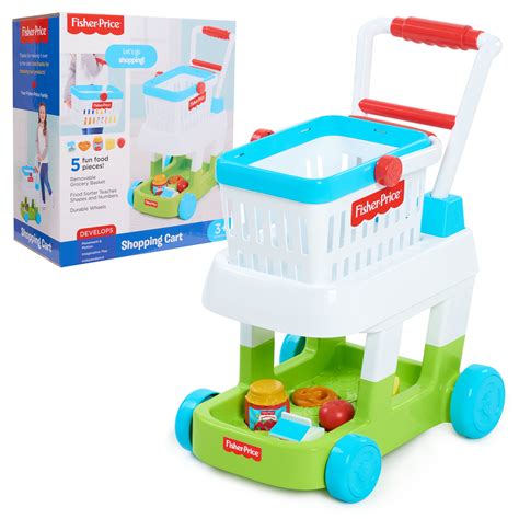 Fisher-Price Shopping Cart, Kids Toys for Ages 3 Up, Gifts and Presents ...