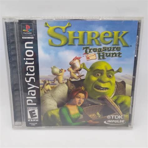 SHREK: TREASURE HUNT (Sony PlayStation 1, 2002) PS1 CIB Complete w Manual TESTED $8.99 - PicClick