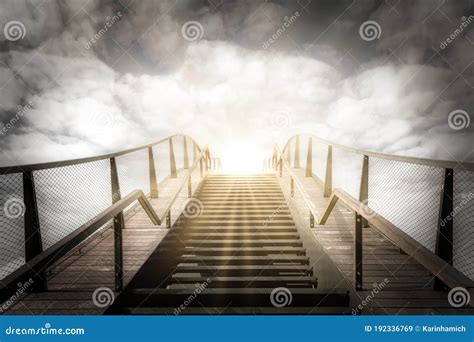 The Stairs To Heaven. Up the Stairs. Condolence Card. Stock Image - Image of climb, nostalgia ...