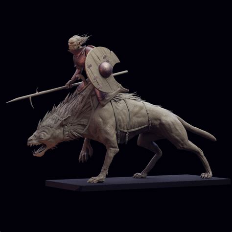 Warg Rider - Finished Projects - Blender Artists Community