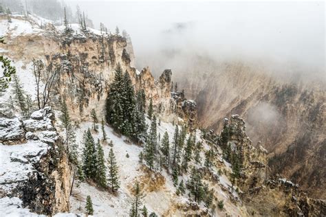 Canyon Snow, Yellowstone — Joe Decker | Yellowstone, Nature images ...