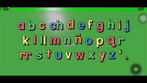 Spanish Alphabet Song (Part 1) - YouTube