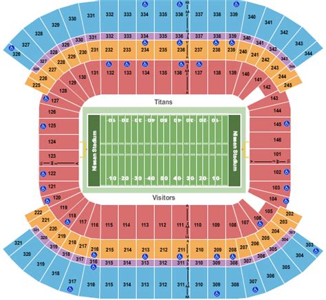 Nissan Stadium Seating Chart + Rows, Seat Numbers and Club Seats