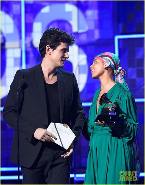 John Mayer Broke His 2004 Grammy Award to Share It with Alicia Keys ...