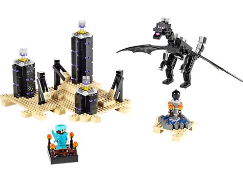 The Ender Dragon. You can get this set from LEGO... | Lego minecraft ...