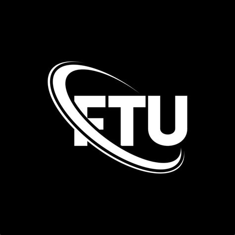 FTU logo. FTU letter. FTU letter logo design. Initials FTU logo linked with circle and uppercase ...