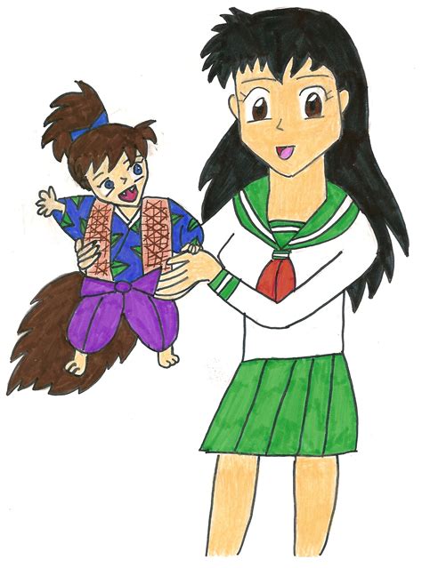 Shippo and Kagome by sonia555220 - Fanart Central