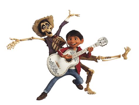 Miguel and Hector Playing Music transparent PNG - StickPNG