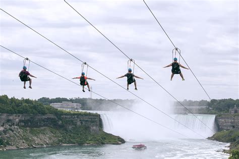 You can now zip-line over Niagara Falls