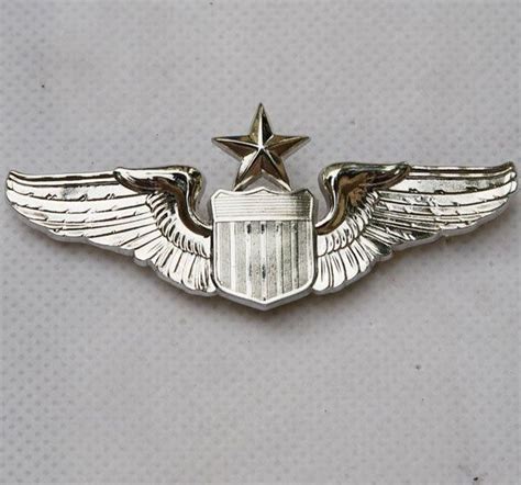 USAF U.S. AIR FORCE Senior Pilot Badge | Pilot, Metal wings, Air force