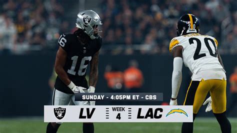 NFL Network's game preview of the Las Vegas Raiders vs. the Los Angeles ...