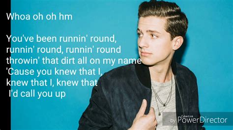 Charlie Puth Attention Acoustic Lyrics Genius Lyrics