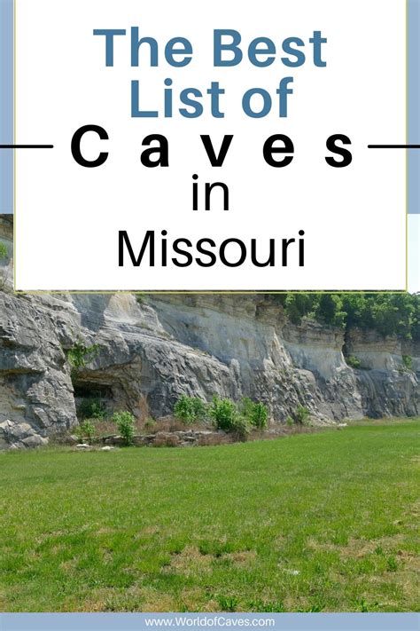 The Best List of Caves in Missouri - World of Caves