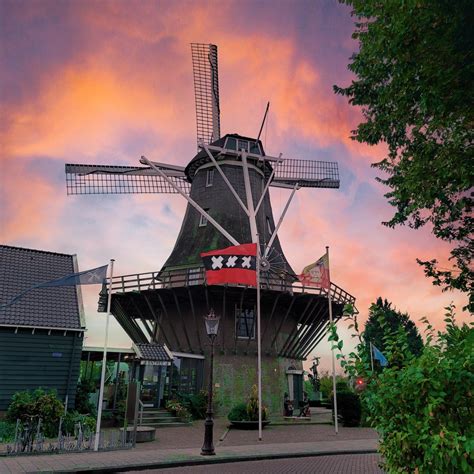 Molen Van Sloten, Amsterdam, Netherlands