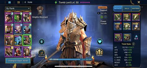 Best tomb lord build? : r/RaidShadowLegends