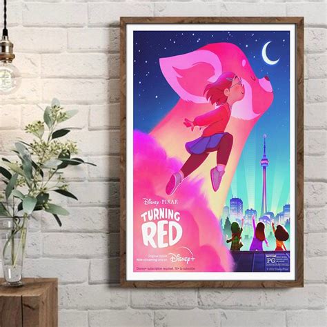 Turning Red Poster Turning Red Panda Turning Red Pixar - Etsy in 2022 | Pixar poster, Red panda ...