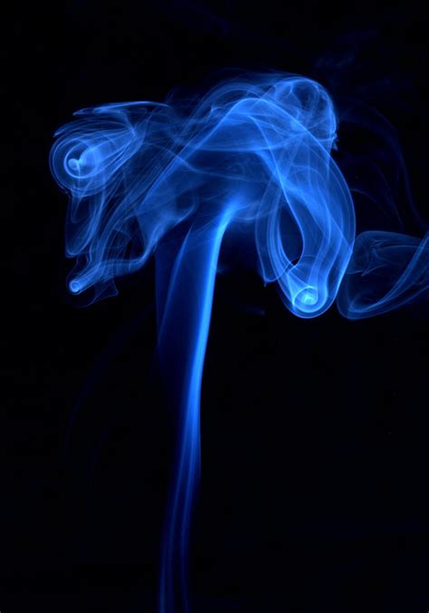 Blue Smoke 7 Photograph by Shannon Louder | Fine Art America