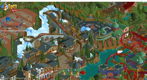 It took me years to create but I've finally finished my perfect custom scenery Rollercoaster ...