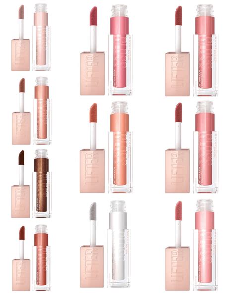 Maybelline Lifter Gloss Lip Gloss | 10 NEW Pretty Shades