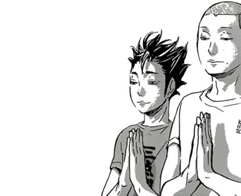 Download Transparent Haikyuu - Haikyuu Tanaka And Nishinoya - PNGkit