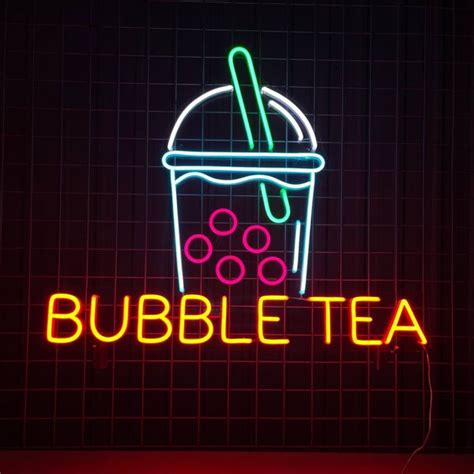 Bubble Tea Neon Lights - Etsy