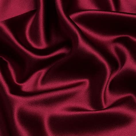 100% Silk Red Wine Color 19mm Silk Satin Fabric for Dress | Etsy