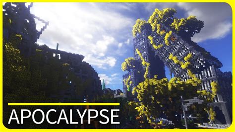 Minecraft - WORLD AFTER AN APOCALYPSE: Downtown 2116 - Cinematic & City ...