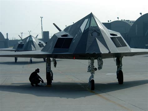 Lockheed F-117 Nighthawk Stealth Aircraft HD Wallpaper