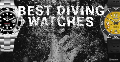 14 of The Best Diver's Watches Watches From Luxury Watchmakers