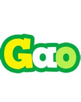 Gao Logo | Name Logo Generator - Popstar, Love Panda, Cartoon, Soccer ...